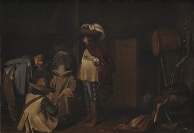 Een wachtkamer door Anthonie Palamedesz.
