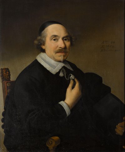 Portret van een man, waarschijnlijk Pieter Anthonisz van Bronckhorst (1588-1661) door Anthonie Palamedesz
