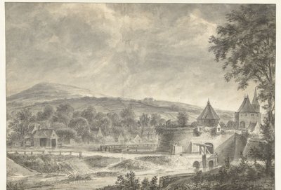 St. Janspoort te Arnhem door Anthonie Waterloo