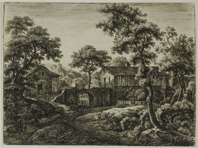 De Grote Poort door Anthonie Waterloo