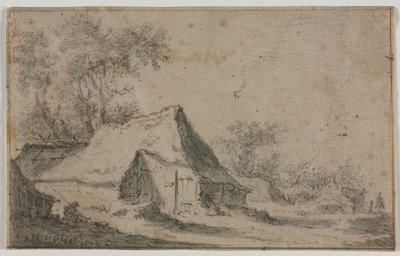 Het Kleine Gehucht door Anthonie Waterloo