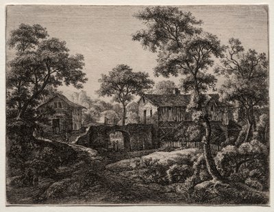 Twaalf Landschappen (H.95-106): De Poort door Anthonie Waterloo