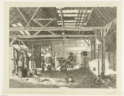 De stal van de herberg 