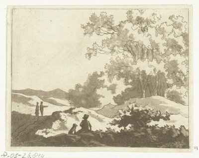 Duinlandschap door Anthonie van den Bos