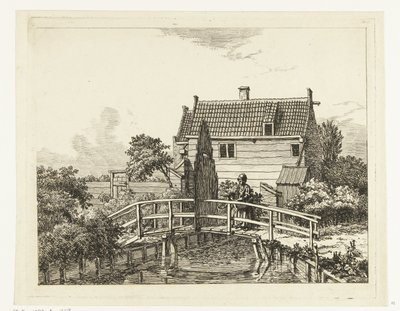 Jan Hanzenpad buiten de Raampoort door Anthonie van den Bos