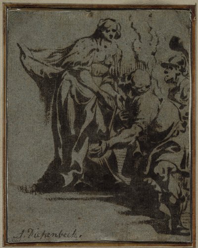 Een Scène uit de Klassieke Mythologie door Anthonis Sallaert