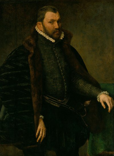 Portret van een man door Anthonis van Dashorst (c.1519 1576/77) (circle of) Mor