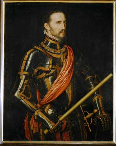 Fernando Alvarez de Toledo, hertog van Alba ... (schilderij op doek) door Anthonis van Dashorst (c.1519-1576/77) Mor