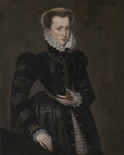 Portret van een hofdame, 1560-70 door Anthonis van Dashorst Mor