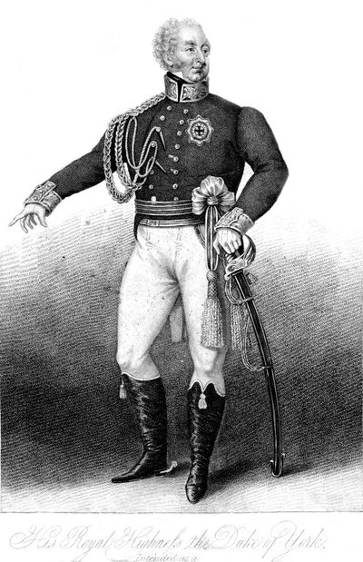 Zijne Koninklijke Hoogheid de Hertog van York, ca. 19e eeuw door Anthony Cardon