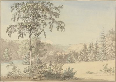 Het Huis van de Heer Godschall door Anthony Devis