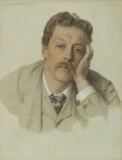 Charles Augustus Howell, 1882 door Anthony Frederick Augustus Sandys