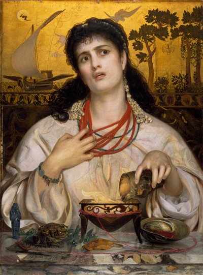Medea door Anthony Frederick Augustus Sandys