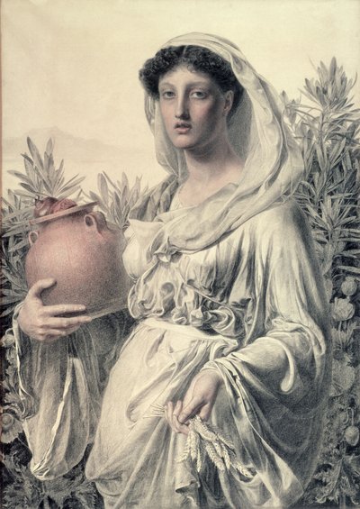 Persephone door Anthony Frederick Augustus Sandys
