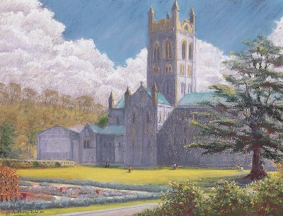 Vroege lente, Buckfast Abbey, 2001 door Anthony Rule