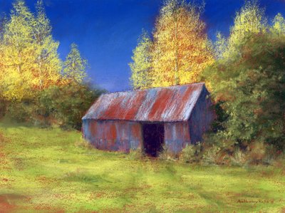 De oude tinnen hut door Anthony Rule