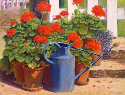 De blauwe gieter, 1995 door Anthony Rule