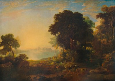 Carnarvon Castle, ca. 1815-1819, 1935 door Anthony Vandyke Copley Fielding