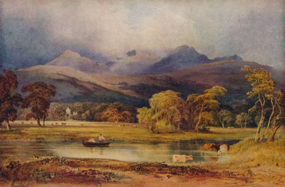 Glen Finlass, c1846 door Anthony Vandyke Copley Fielding