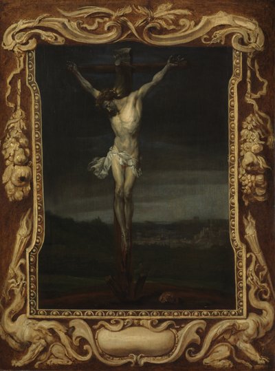 Christus aan het kruis, ca. 1630-32 door Anthony van (attr. to) Dyck