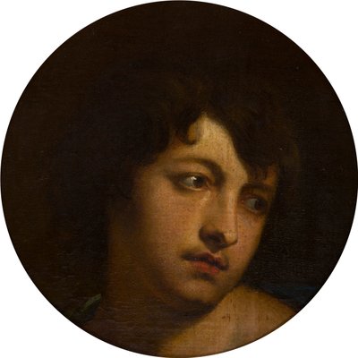 Portret van van Dyck als Paris, ca. 1610-20 door Anthony van (studio of) Dyck