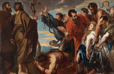 De koperen slang door Anthony van (studio of) Dyck