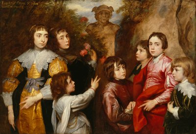Een Familiegroep door Anthony van Dyck