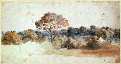 Een Landschap door Anthony van Dyck