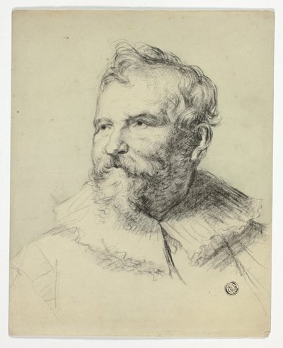 Adam van Noort door Anthony van Dyck