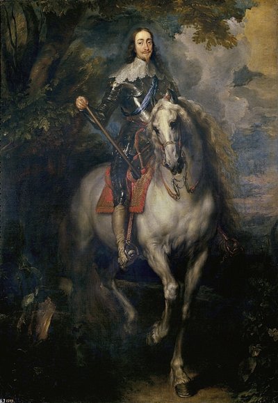 Ruiterportret van Karel I door Anthony van Dyck