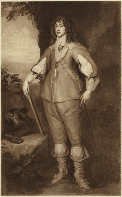 Charles Louis door Anthony van Dyck