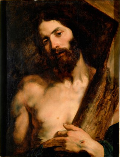 Christus draagt het kruis door Anthony van Dyck