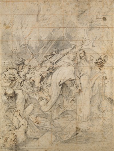 Christus wordt gevangen genomen door Anthony van Dyck