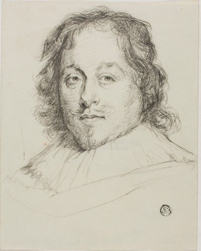 Constantijn Huygens door Anthony van Dyck