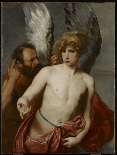 Daedalus en Icarus, c.1620 door Anthony van Dyck