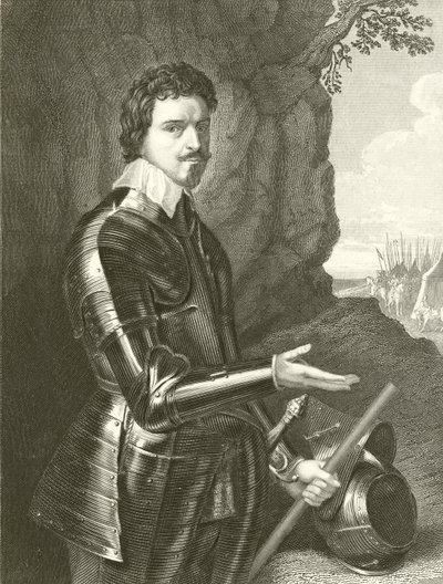 Graaf van Strafford door Anthony van Dyck