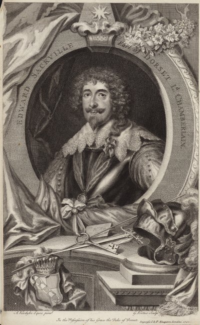 Edward Sackville door Anthony van Dyck
