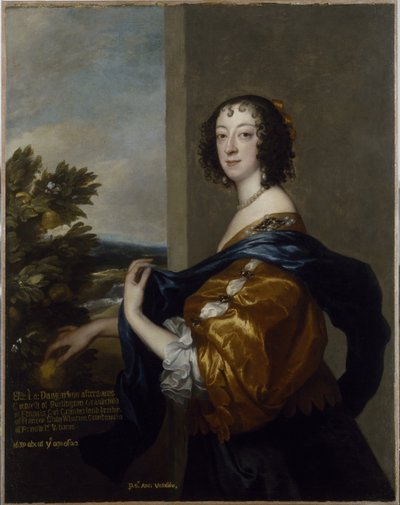 Elizabeth, Lady Dungarvan en Clifford door Anthony van Dyck