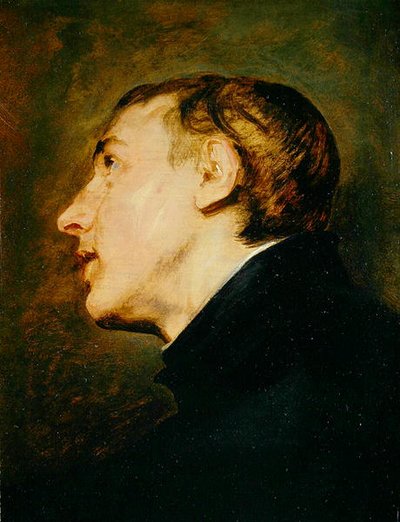 Hoofd van St. Antonius door Anthony van Dyck
