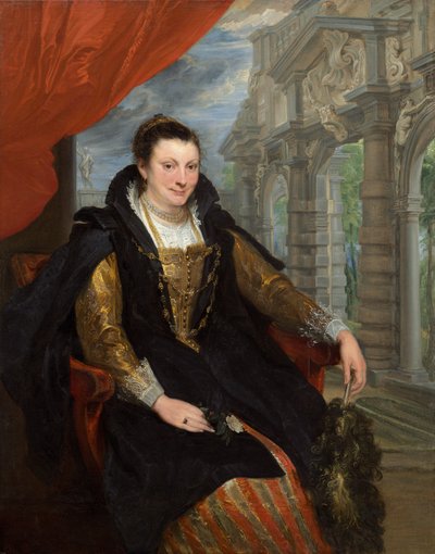 Isabella Brant, 1621 door Anthony van Dyck