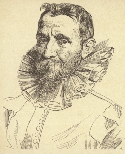 Jan Brueghel de Oude, Vlaamse schilder door Anthony van Dyck