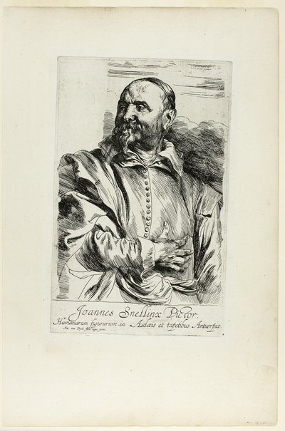 Jan Snellinx door Anthony van Dyck