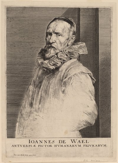 Jan de Wael, waarschijnlijk 1626-1641 door Anthony van Dyck