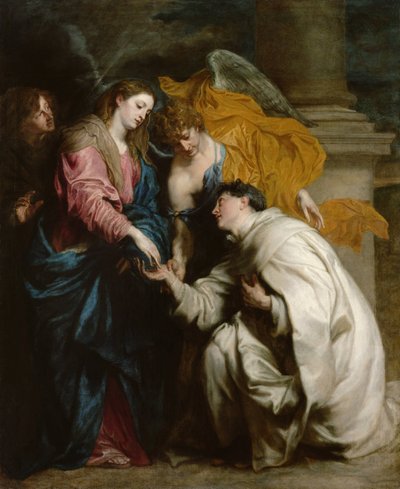 De visioen van de zalige Hermann van Steinfeld, ook wel Joseph genoemd door Anthony van Dyck