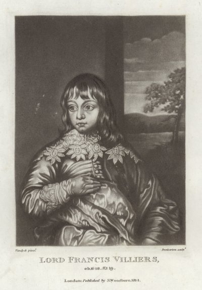 Lord Francis Villiers door Anthony van Dyck