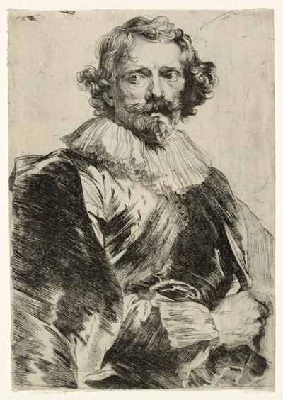 Lucas Vorsterman door Anthony van Dyck