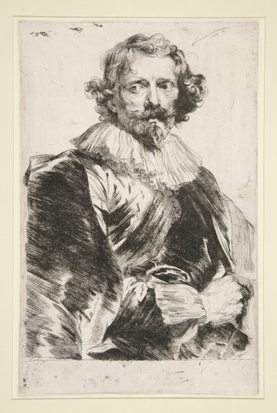 Lucas Vorsterman door Anthony van Dyck