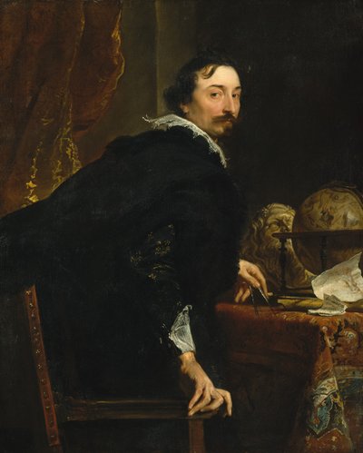 Lucas van Uffel stierf 1637, ca. 1622 door Anthony van Dyck