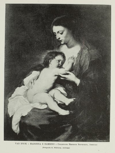 Madonna met kind door Anthony van Dyck