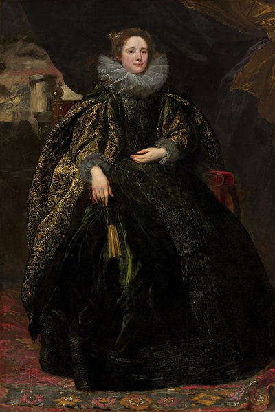 Marchesa Balbi, c. 1623 door Anthony van Dyck